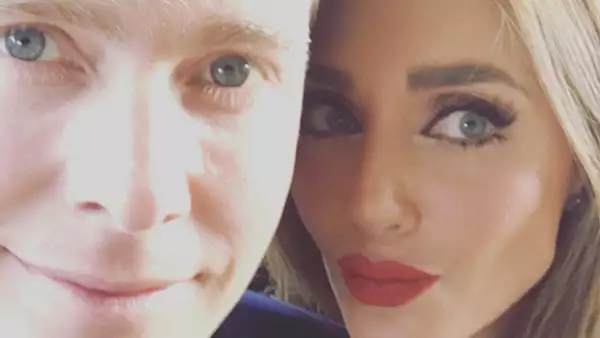 Anahí y su esposo Manuel Velasco, gobernador de Chiapas.