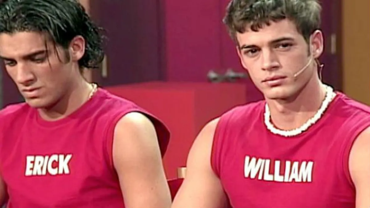 Erick Elías y William Levy en una escena de Protagonistas de Telenovela.