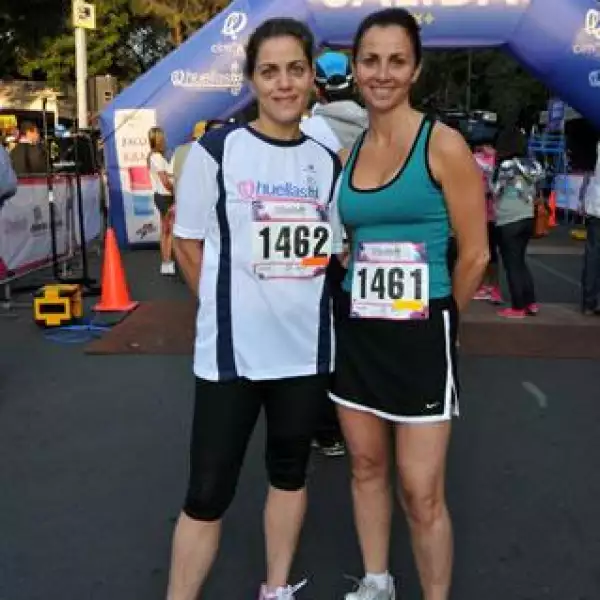 Julie Salomón y Lourdes Kuri