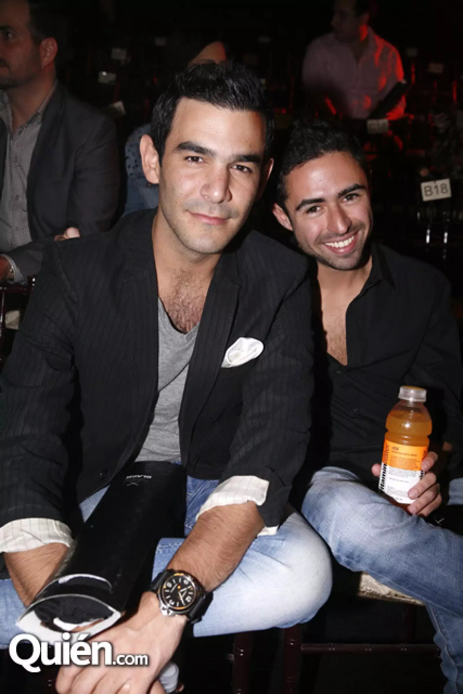 Omar Ahued y Rodrigo Araiza