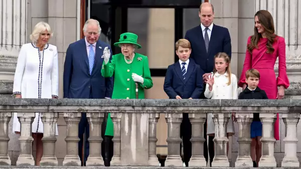 La reina Isabel II en su última aparición pública