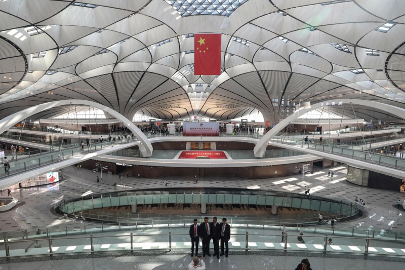 aeropuerto de Beijing inauguración