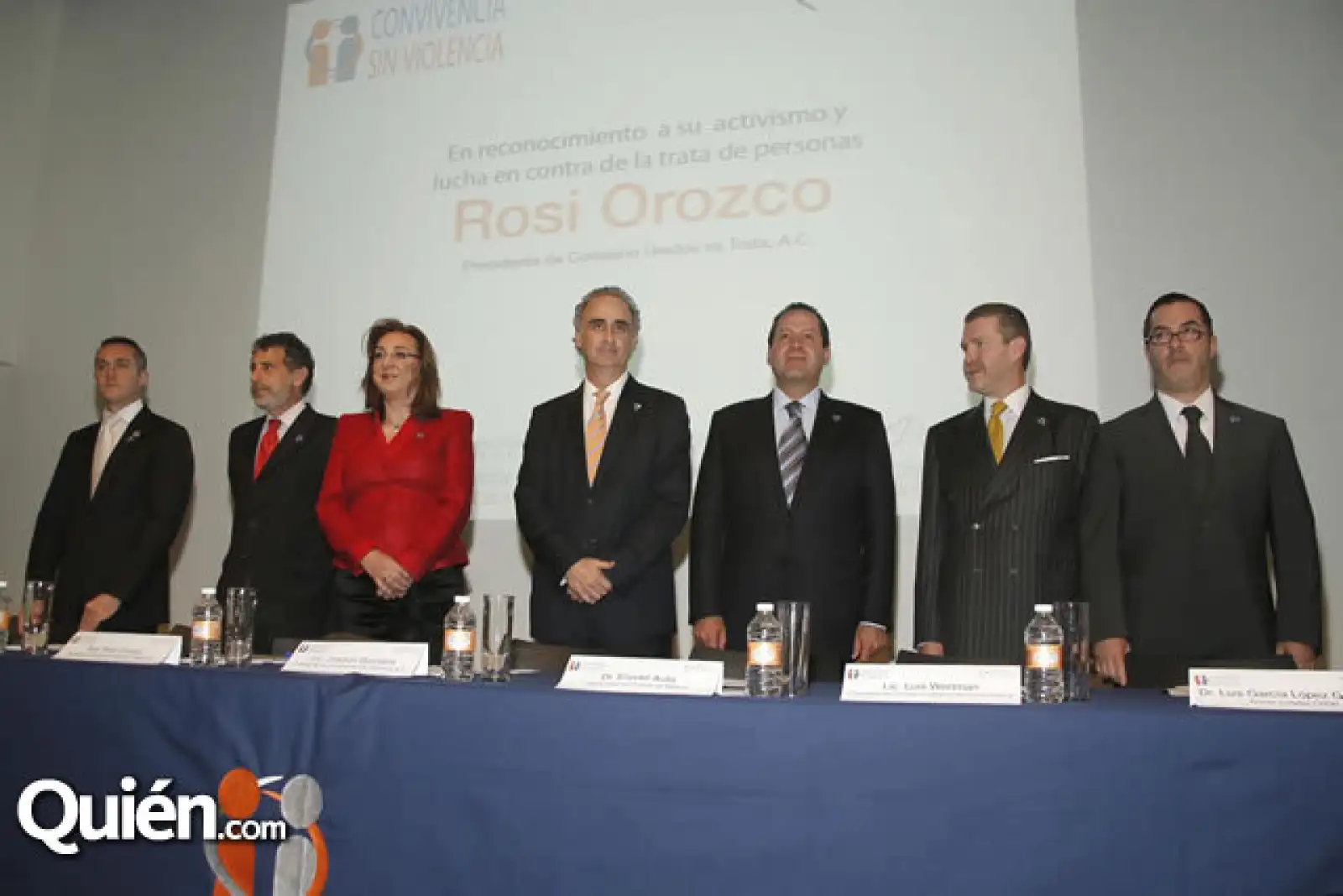 Adrián Rubalcava,Antonio Mazzitelli,Rosi Orozco,Joaquín Quintana,Eruviel Ávila,Luis Wertman,Luis García López