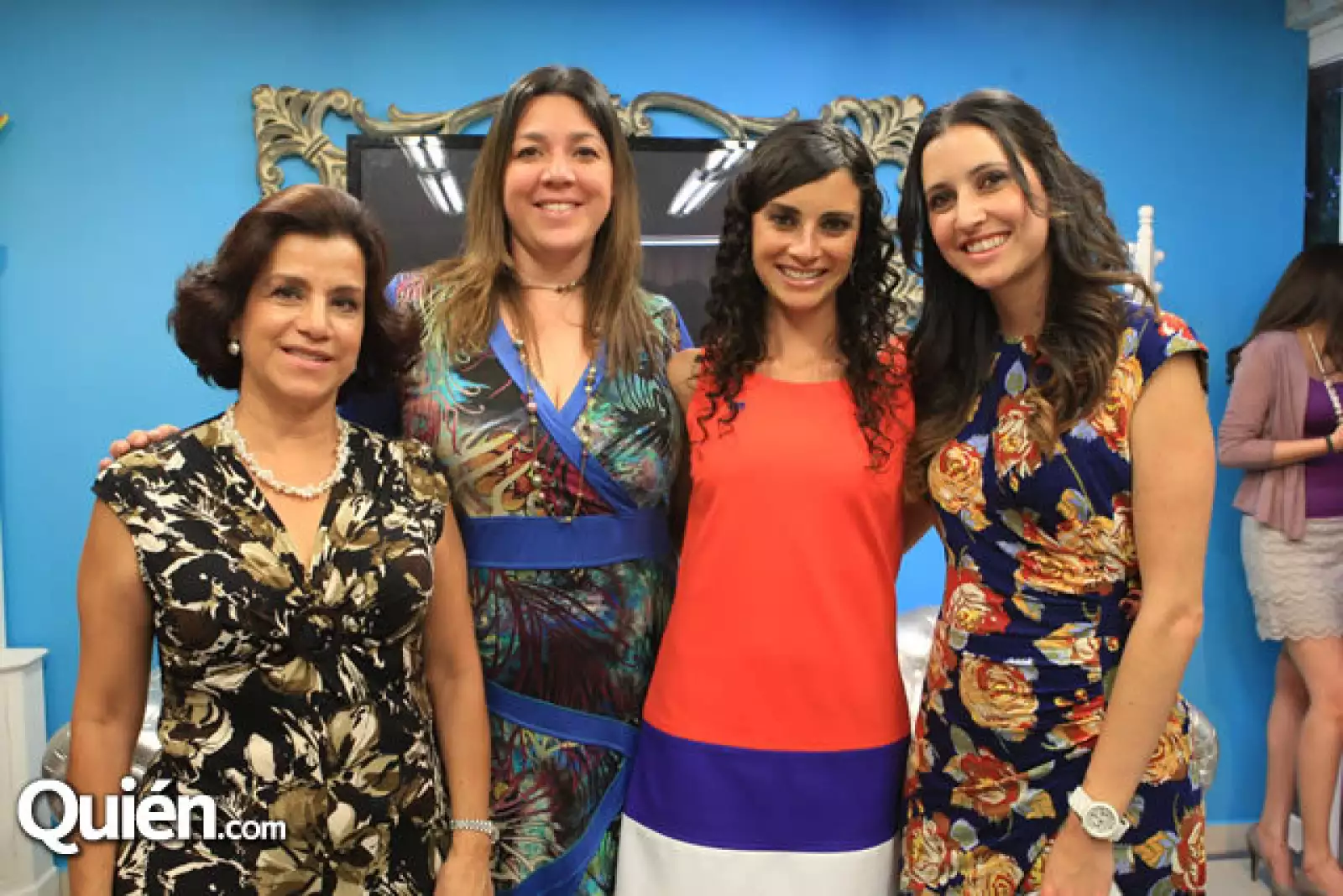 Lucía Spammer y Susana, Cecilia y Sofía Valdés