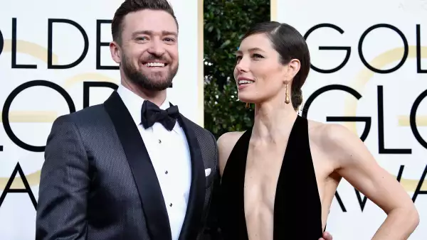 Justin y Jessica en los Golden Globes 2017