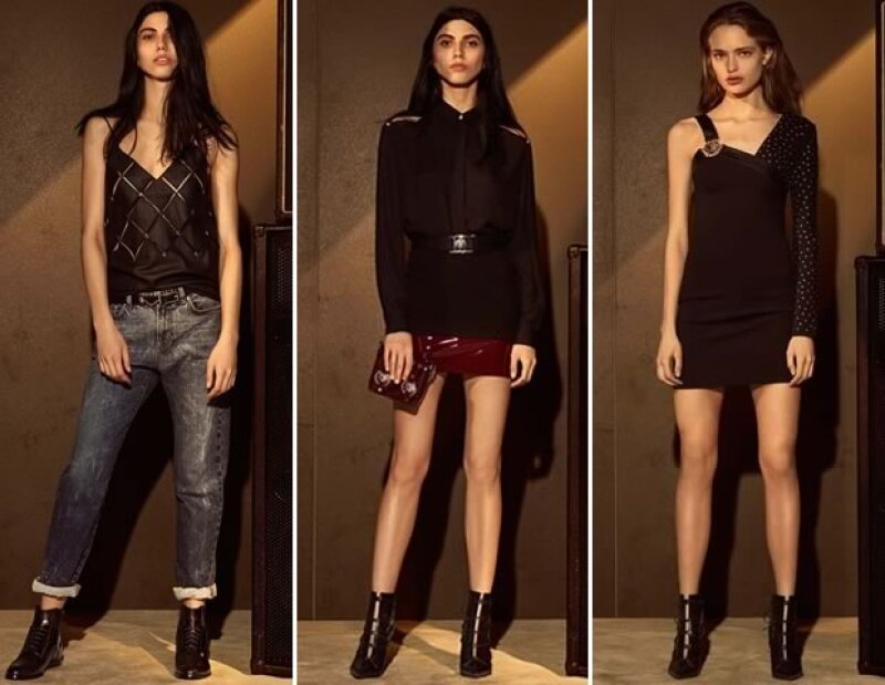 La de otoño-invierno 2016, fotografiada aquí, fue la última de Anthony Vaccarello para Versus Versace.