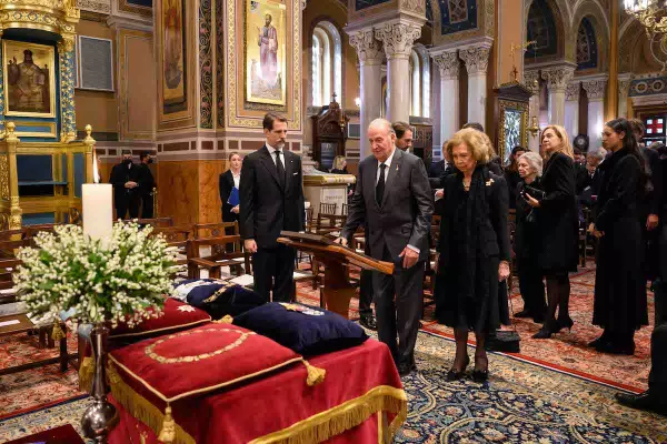 Former King Constantine II Of Greece Funeral