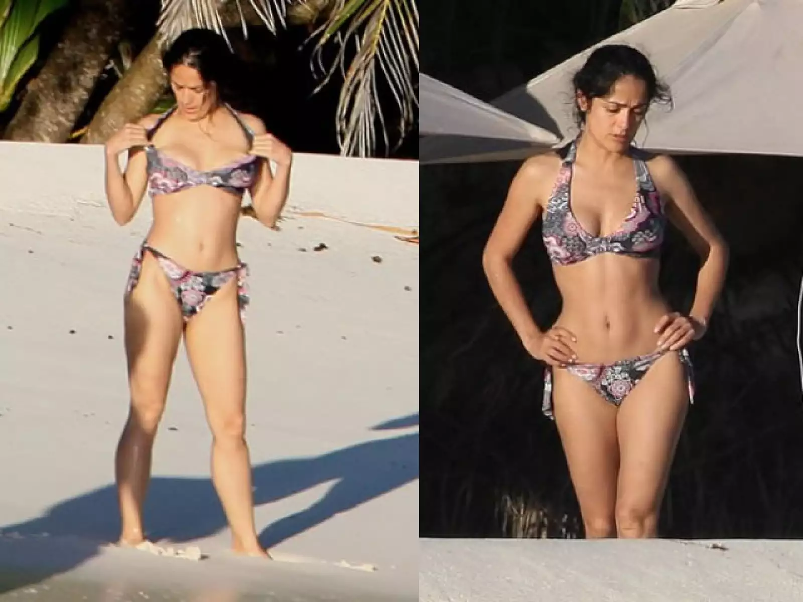 Salma nació en Coatzacoalcos y este 2011 llegará a los 45 años. Tiene ascendencia libanesa y española.