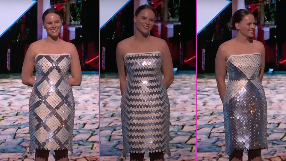 El vestido digital de Adobe que cambia de color y patrón como por arte de magia