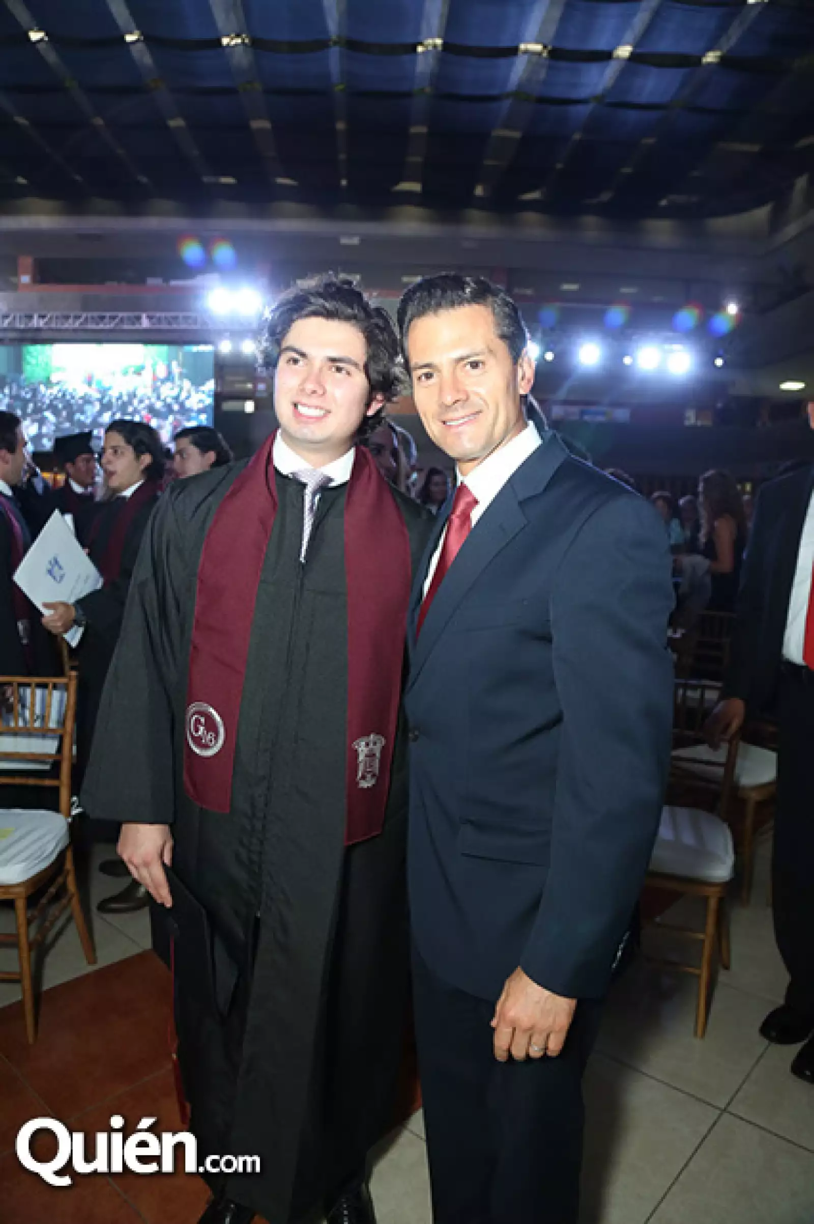 Alejandro Peña y Enrique Peña Nieto