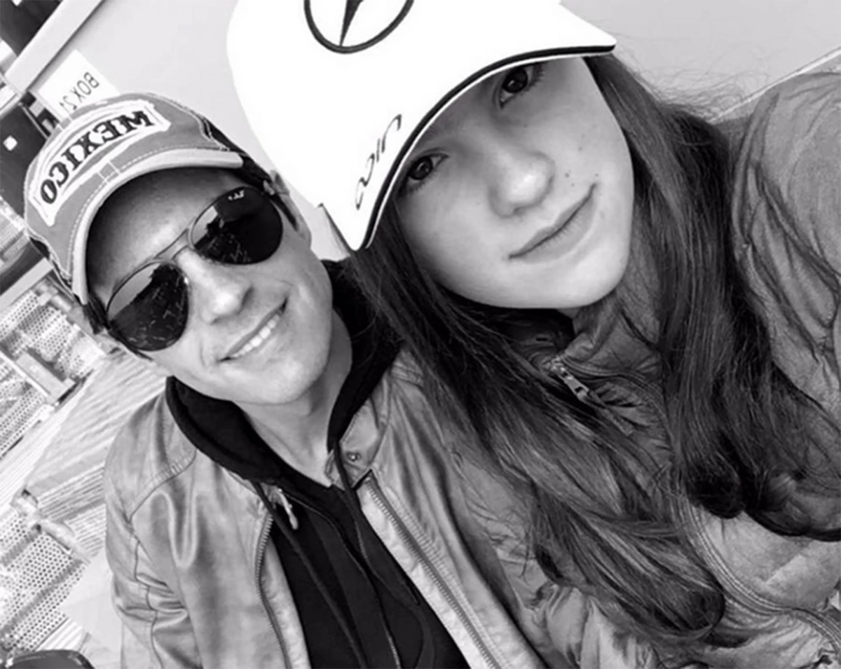 Mauricio Ochmann y su hija Lorenza