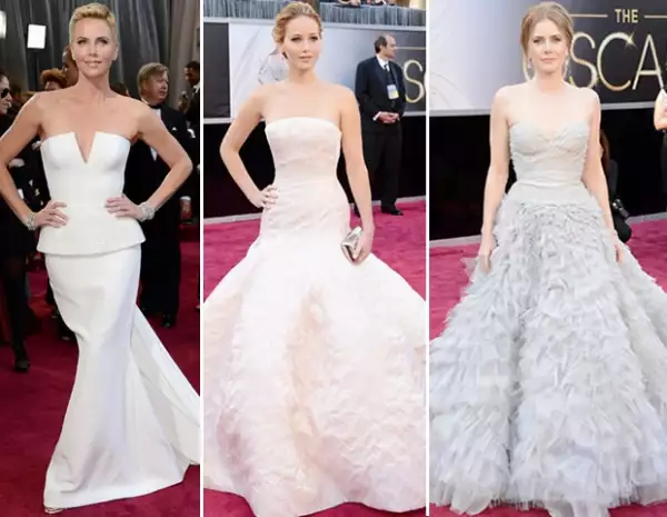 Los colores suaves predominaron en la entrega de premios.