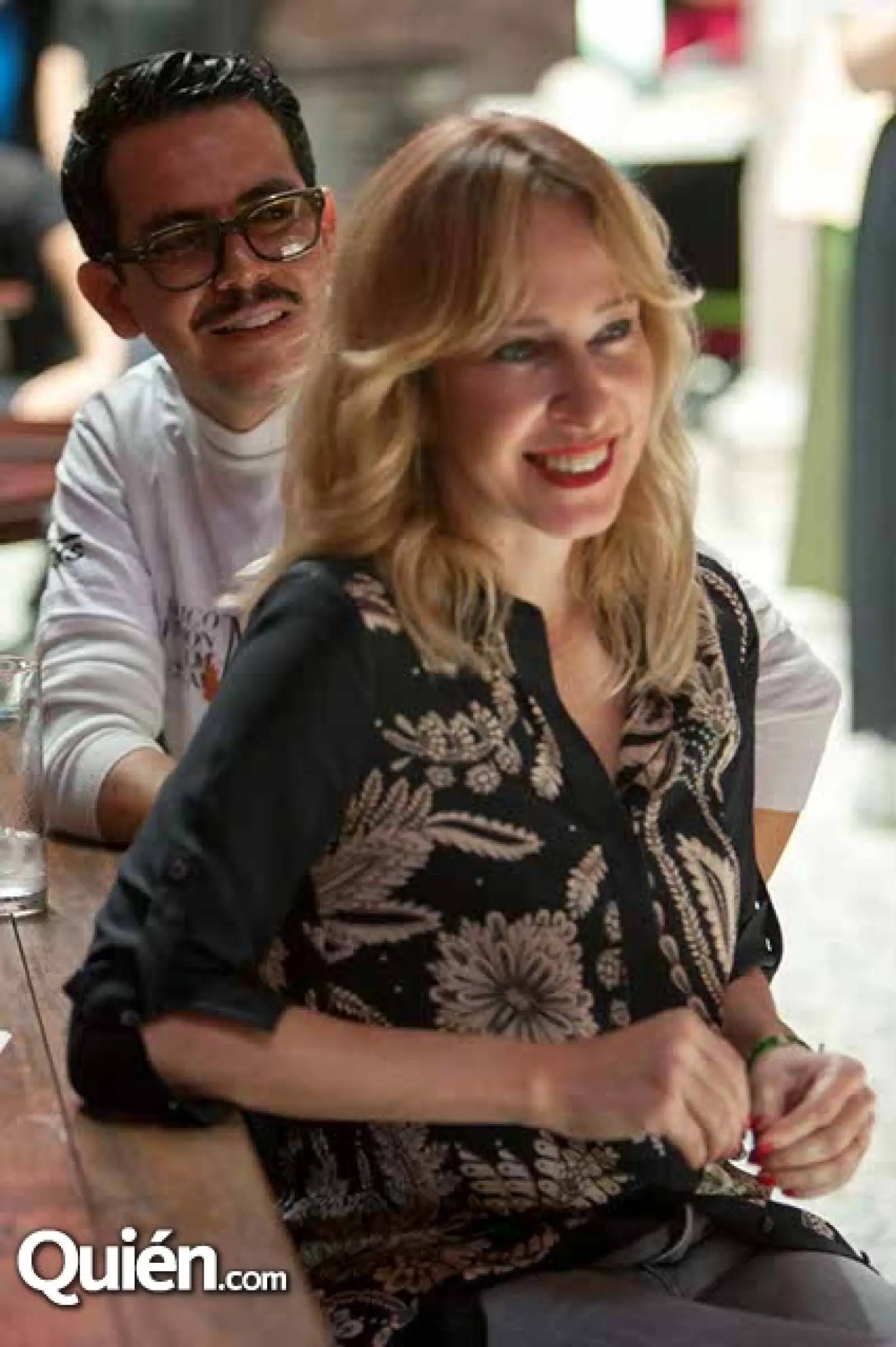 Manolo Caro y Vivian Barón