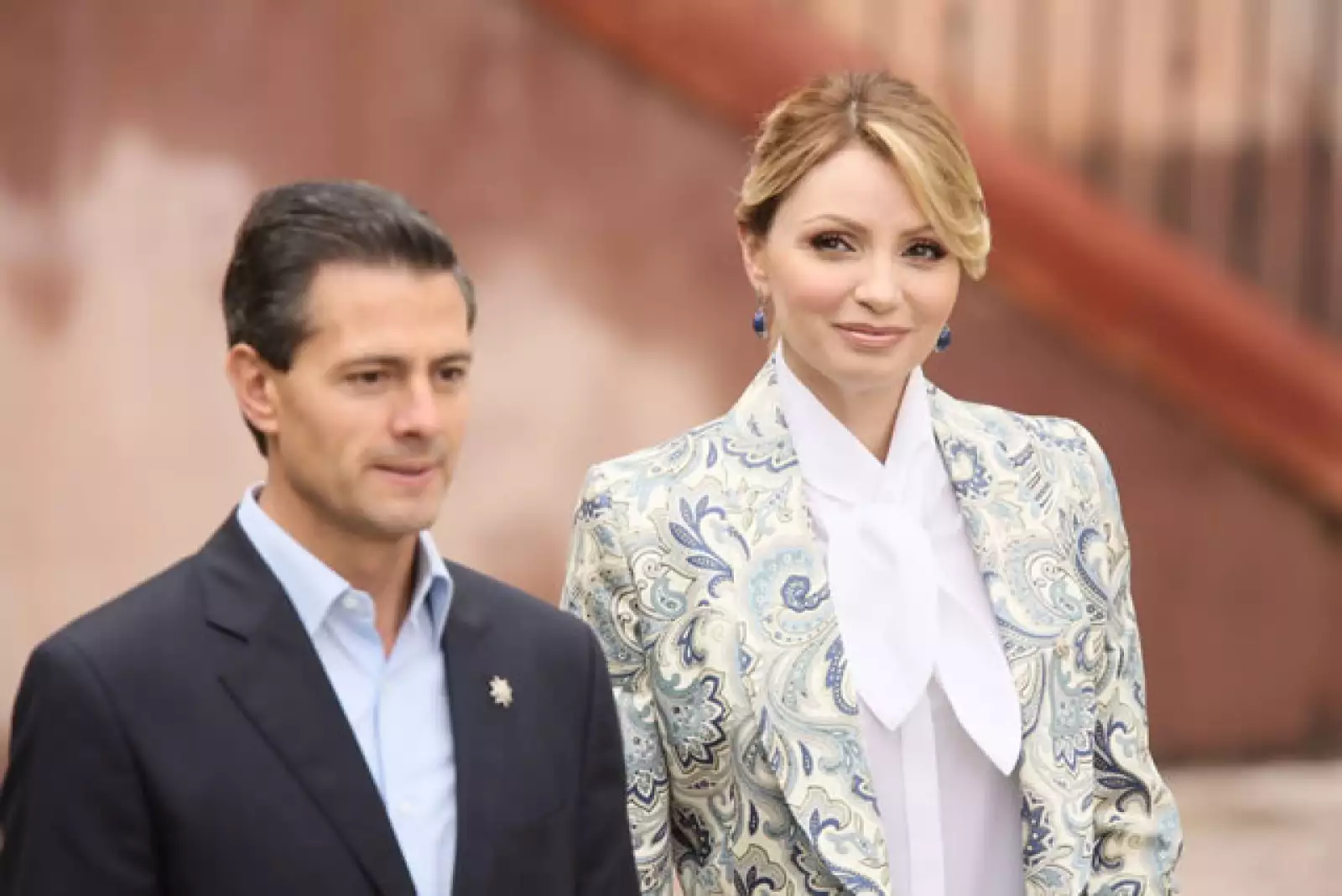 Enrique Peña Nieto y Angélica Rivera.