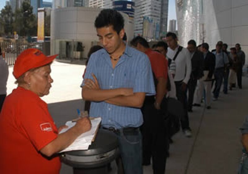 La tasa de desocupación en los hombres aumentó a 4.71% en el mismo período. (Foto: Notimex)