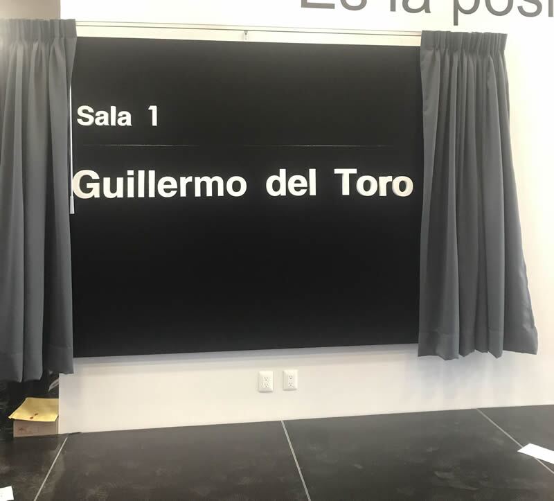 La sala Guillermo del Toro