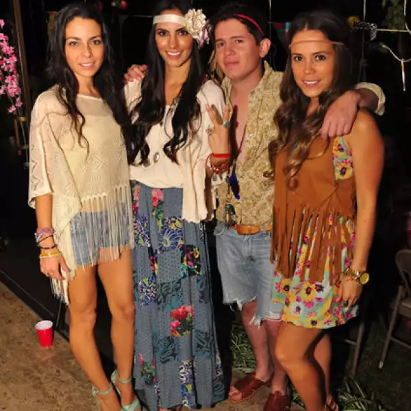 Lizy Morales, Carmina Rojas, Pablo de Jesús y Viviana de Jesús