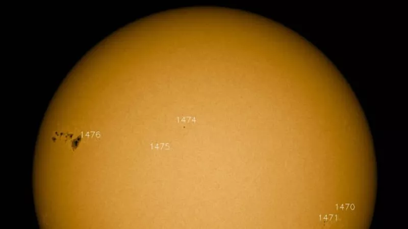 mancha solar NASA