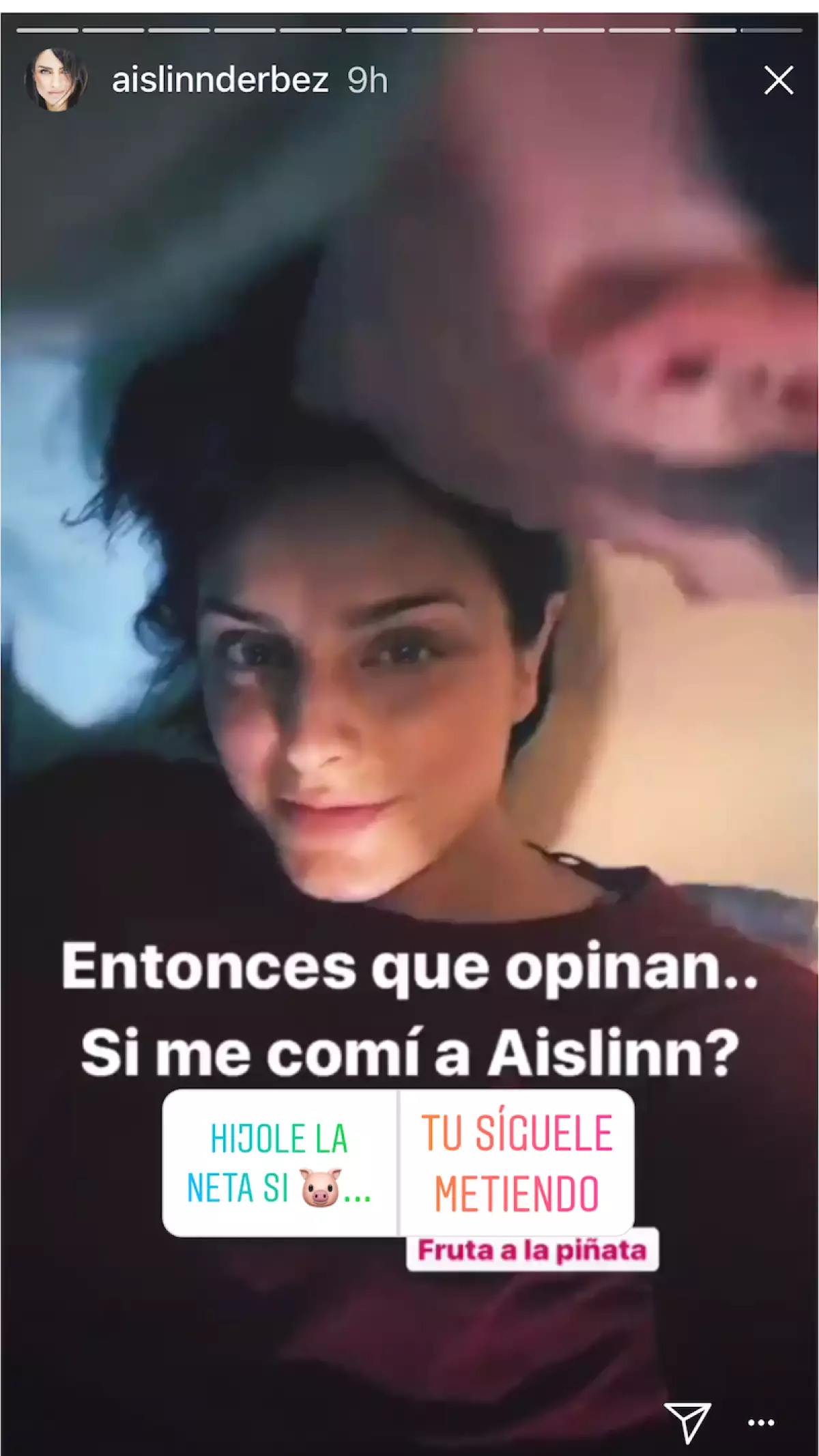 Aislinn Derbez encuesta