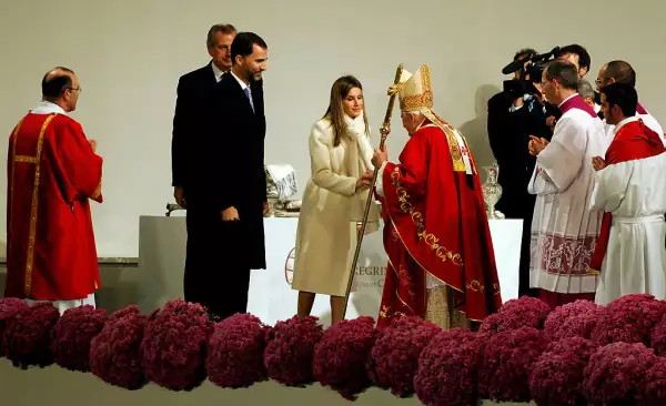 Pope Benedict XVI Visits Santiago de Compostela