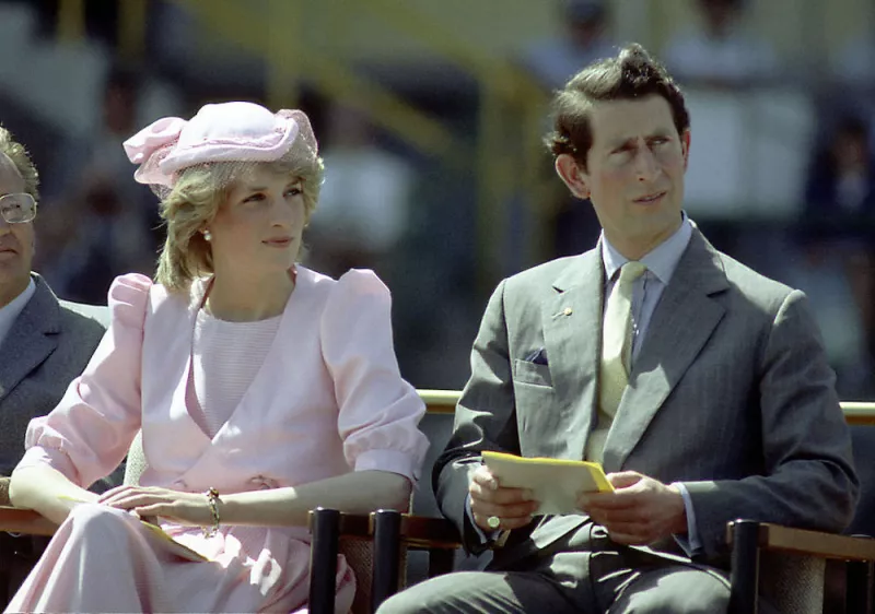 Princess Diana And Prince Charles In Australia