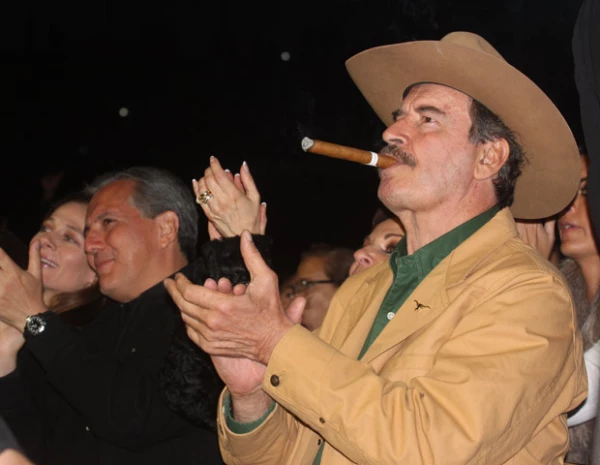 Vicente Fox es oriundo de Guanajuato, así que siempre ha demostrado su apoyo por el Club de León.