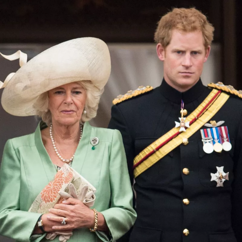 El príncipe Harry y la duquesa de Conrnualles, Camila