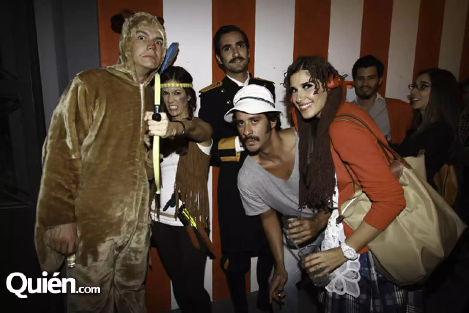 Raúl Santamarina,Marimer Martínez,Alberto López,Memo Celis y Paola Martínez