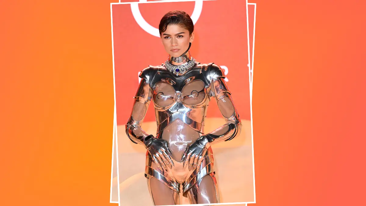 Zendaya revela se sintió mal al usar el look de robot de Thierry Mugler 