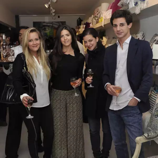 Ale Muller,Manuela Vázquez,Itzel Gutiérrez y Guillermo Cifuentes