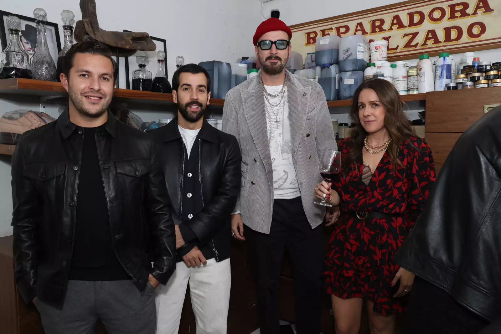 Rafael Luhrs, Fernando Fernández , Juanchi Torre y Adriana Soto