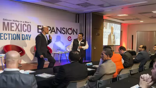 Representantes de las cinco startups mexicanas fueron elegidas este jueves durante un evento en Grupo Expansión.