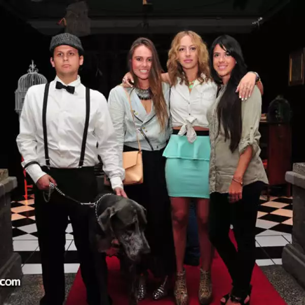 Gabriel Guerra, Valeria Bross, Mariana Castro y Victoria Marín