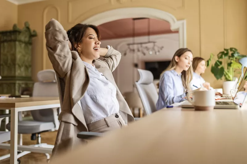 Businesswoman in Office