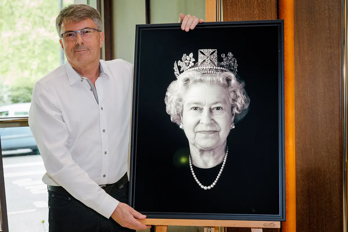 Rob Munday Unveils New Photographic Portrait Of Queen Elizabeth II