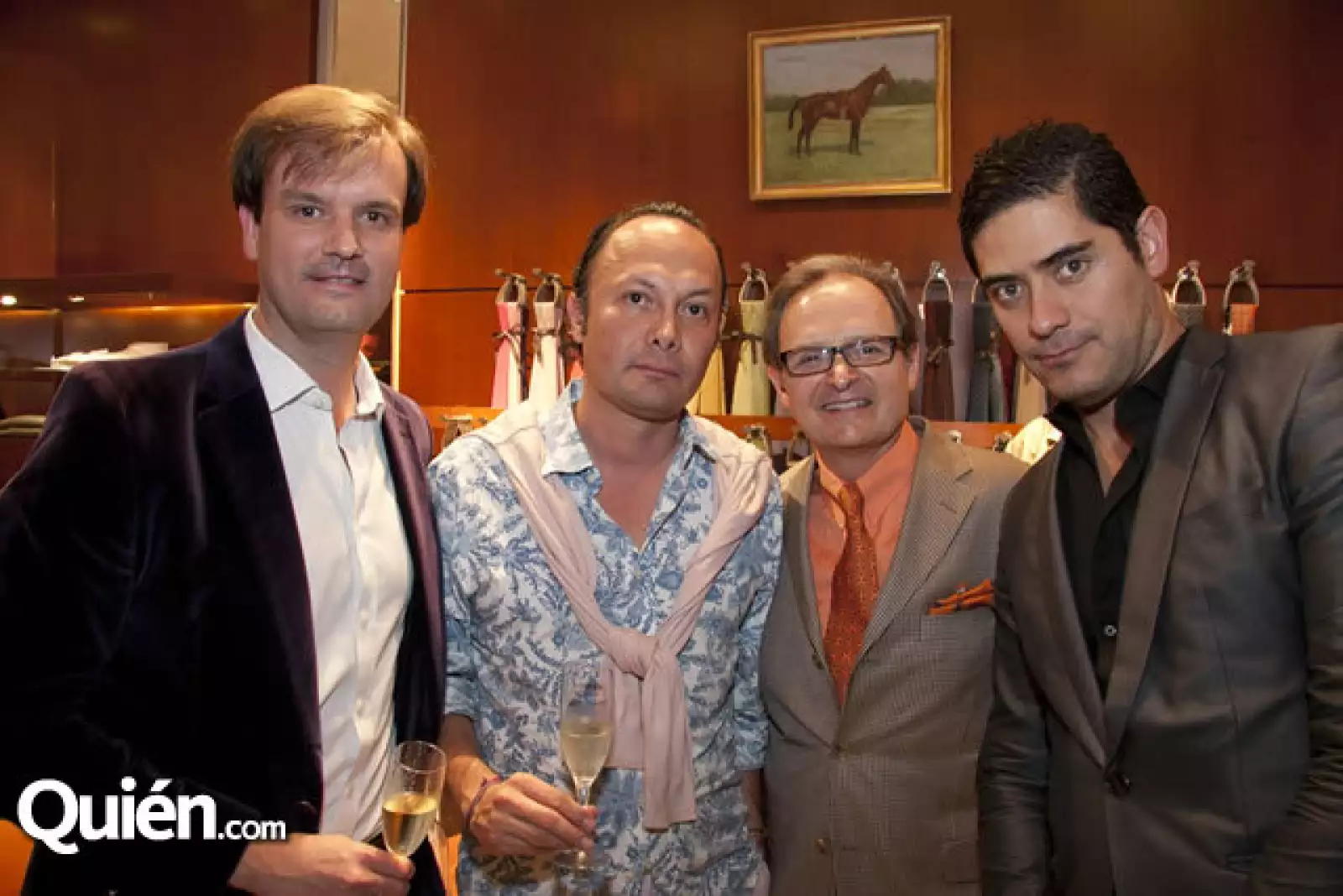 Ramón Fernández Oliva, Gonzalo Cortés, José Luis Espinosa y Alejandro Figueroa