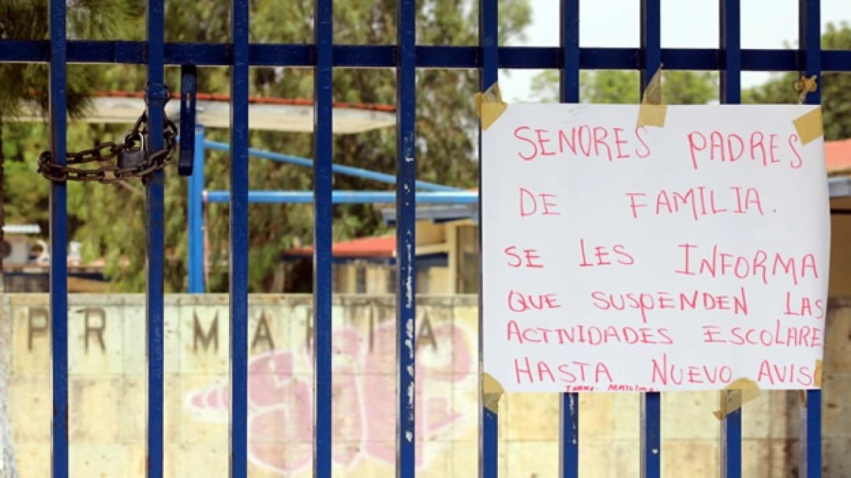 Paro magisterial en Oaxaca