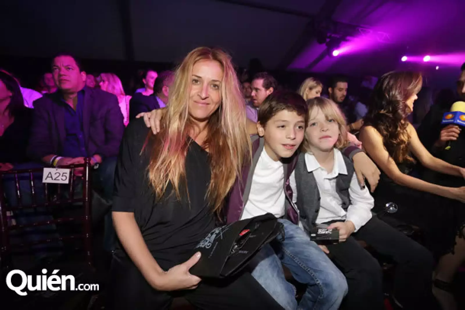 Viviana,Máximo y Adriano Olvera