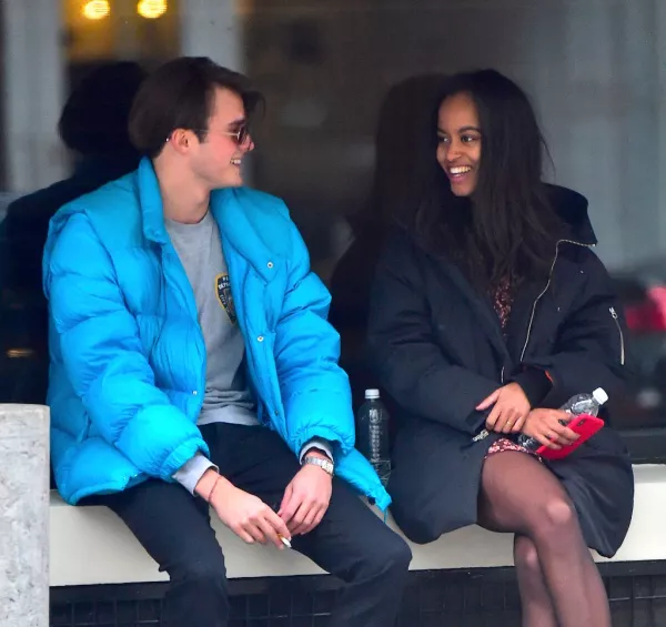 Rory Farquharson y Malia Obama.