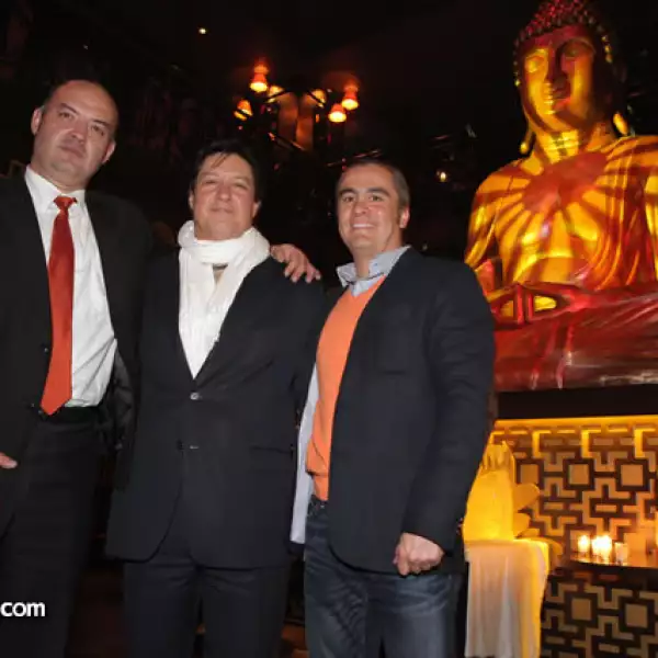 Eduardo Ramos, Carlos Monzón y Joaquín Marín