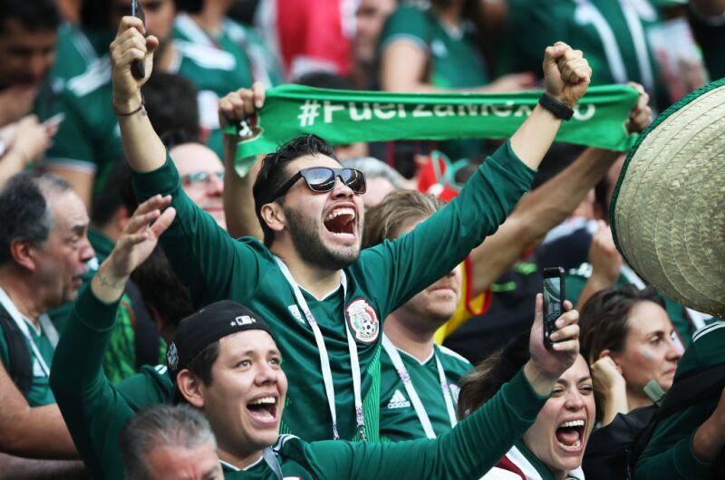 Afición mexicana.