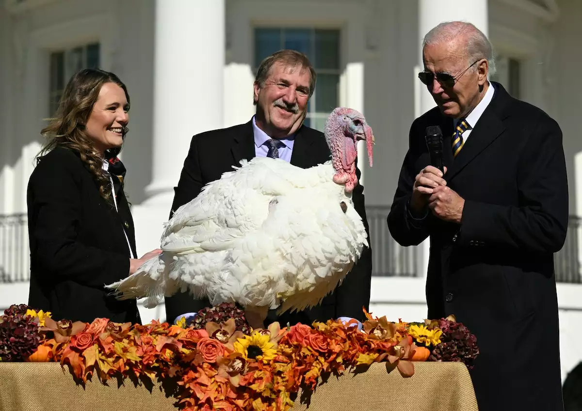 US-POLITICS-BIDEN-THANKSGIVING-TURKEY-PARDON