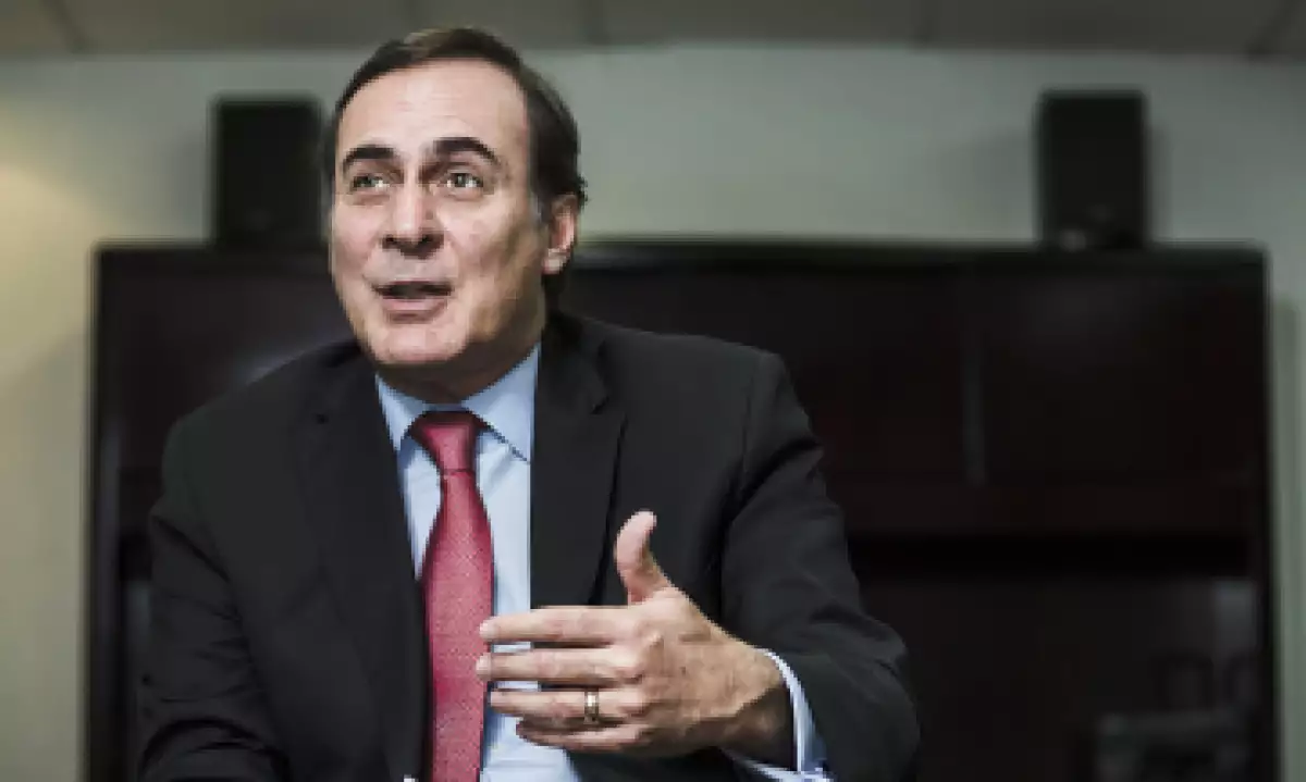 Juan Pablo Castañón, presidente del Consejo Coordinador Empresarial (CCE). (Foto: Jesús Almazán)