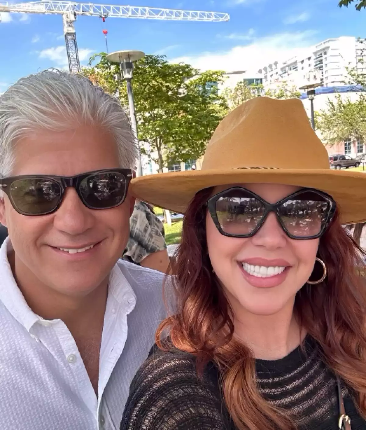 María Celeste Arrarás y Raúl Quintero