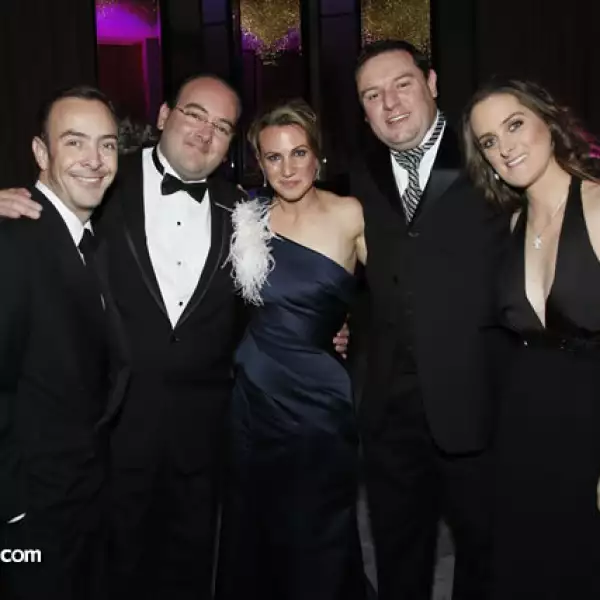 Eduardo Alegre,Andrés Tamés,Mabel González,Bernardo Mercado y Rita Tamés