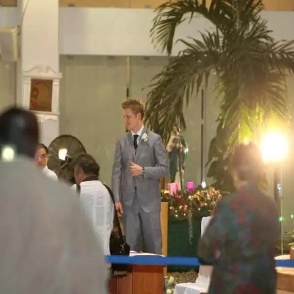 Boda de Alexander Acha y Christiane Burillo.