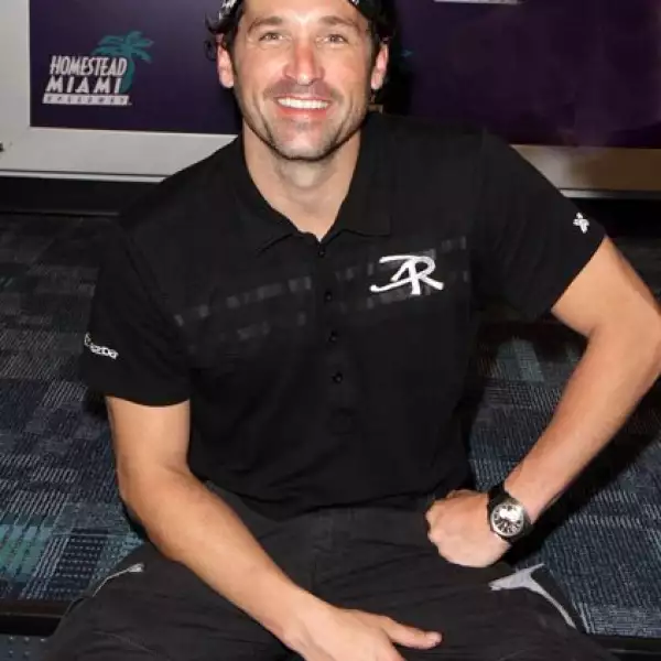 Durante una conferencia de prensa en la Homestead Miami Speedway de Florida.
