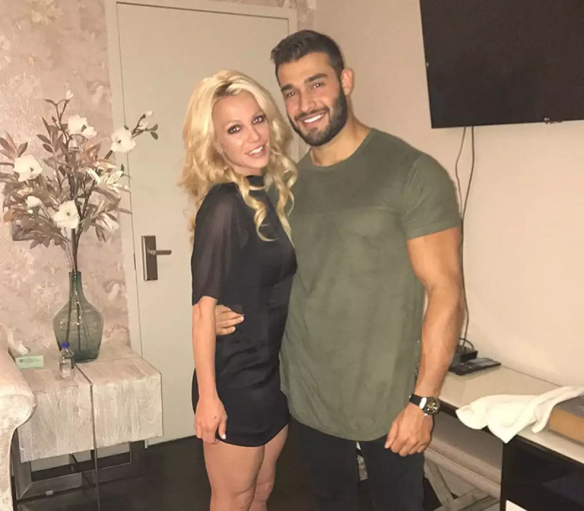 Britney Spears y Sam Ashgari