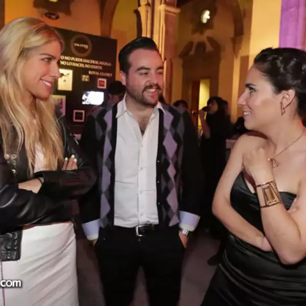 Marimar Barrientos, Daniel Pacheco y Bárbara Hagman