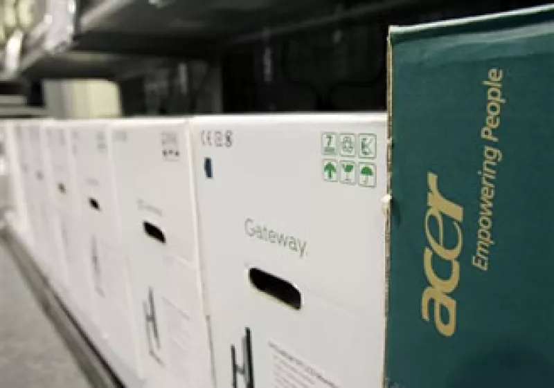 Acer se ha rezagado ante el incremento en ventas de teléfonos inteligentes y ‘tablets’. (Foto: AP)